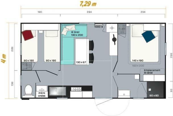 Des Drouilhèdes Camping 3*